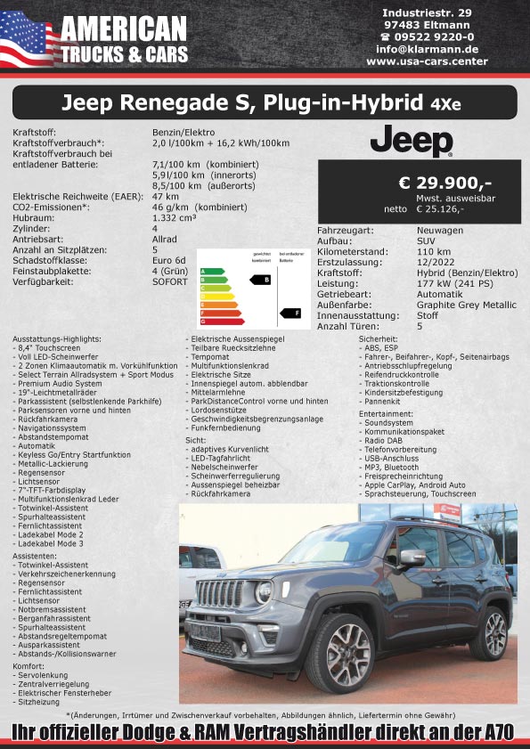 Chevrolet Silverado 3,0l-Diesel Demofahrzeug